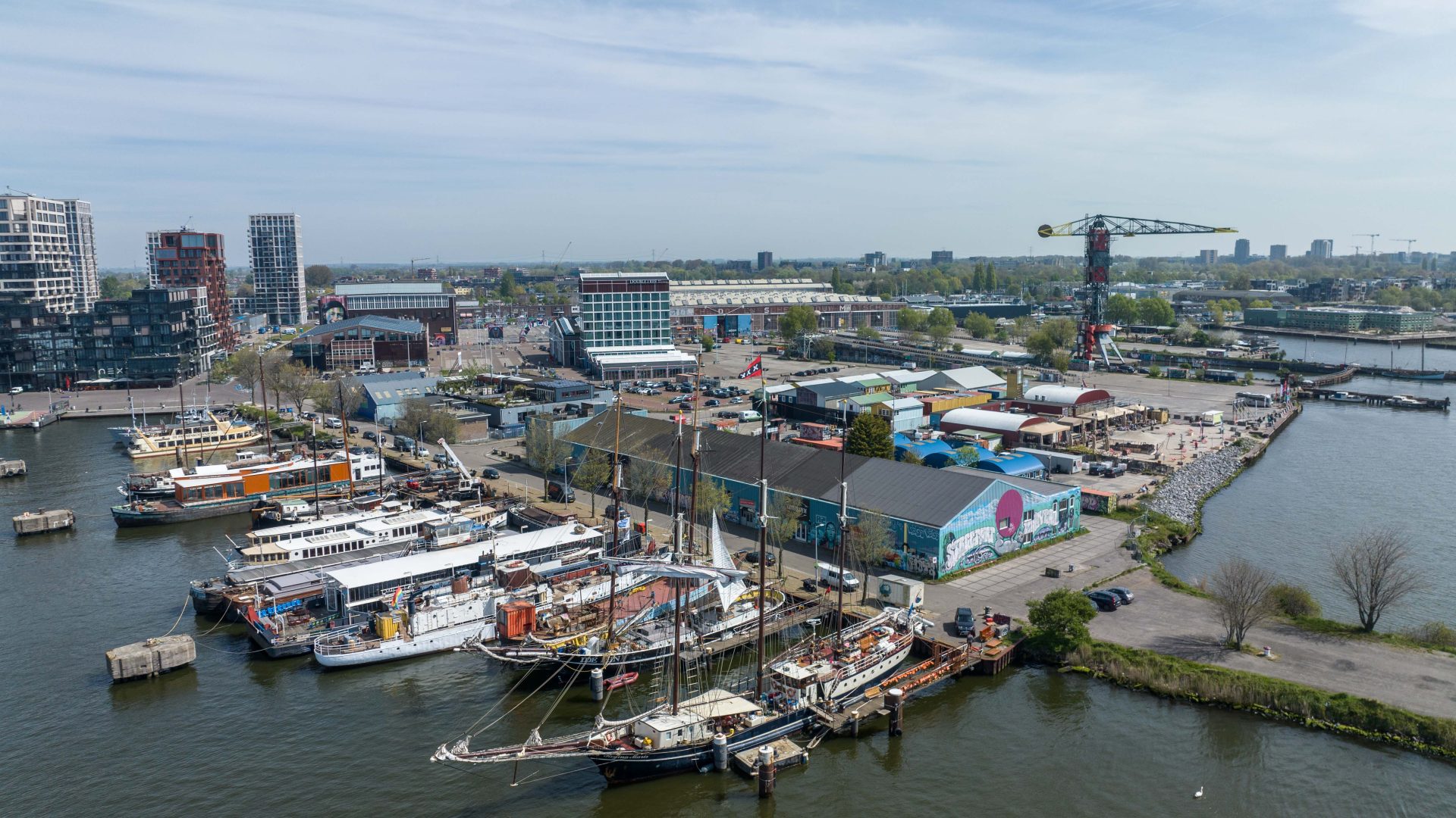 Haven Kaap de Groene Hoop NDSM Amsterdam Noord